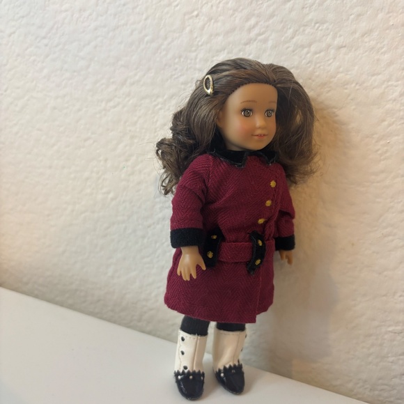 Retired American Girl Doll Rebecca Rubin 6 Inch Mini Doll & Book in Box - Picture 4 of 5
